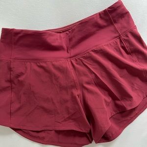Lululemon speed up shorts